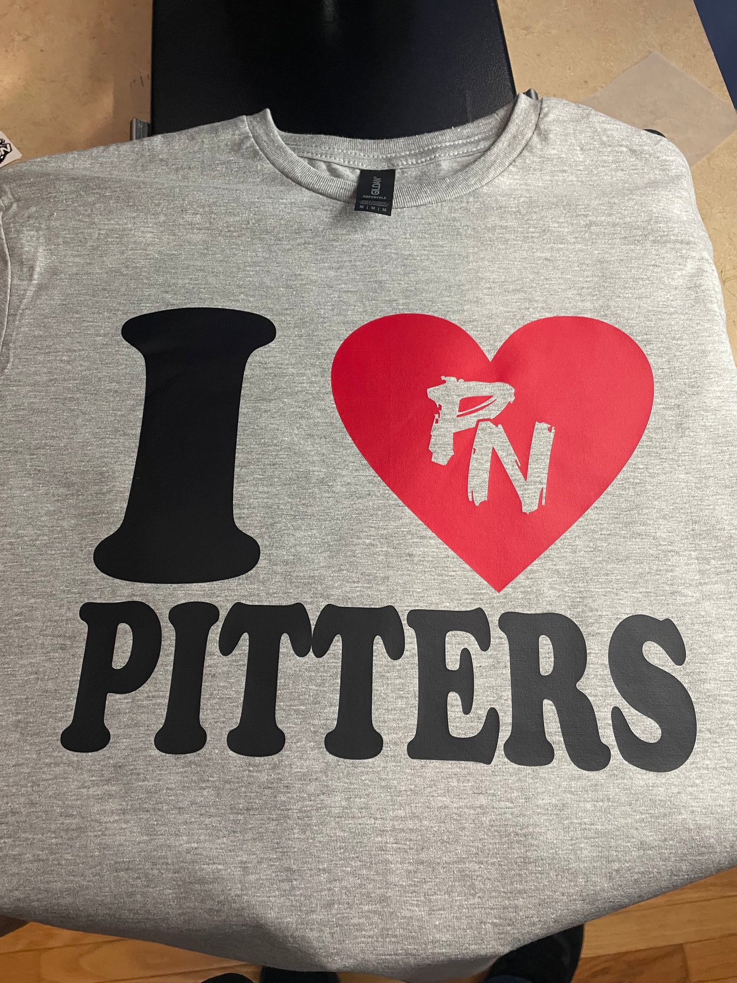 I love Pitters Hoodie Or Tee