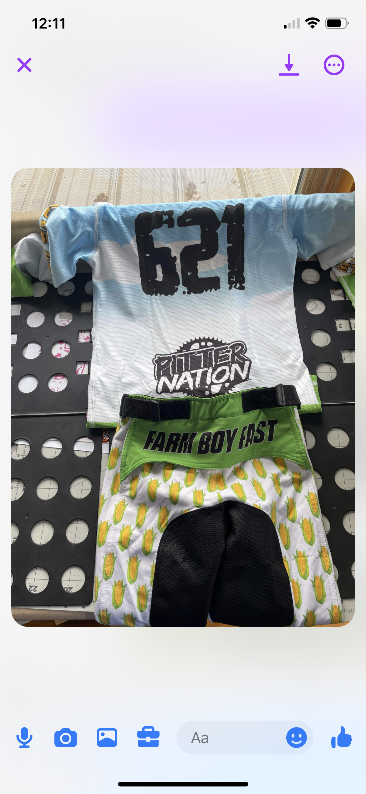 Corn Pitter Nation Custom Jersey's and Pants