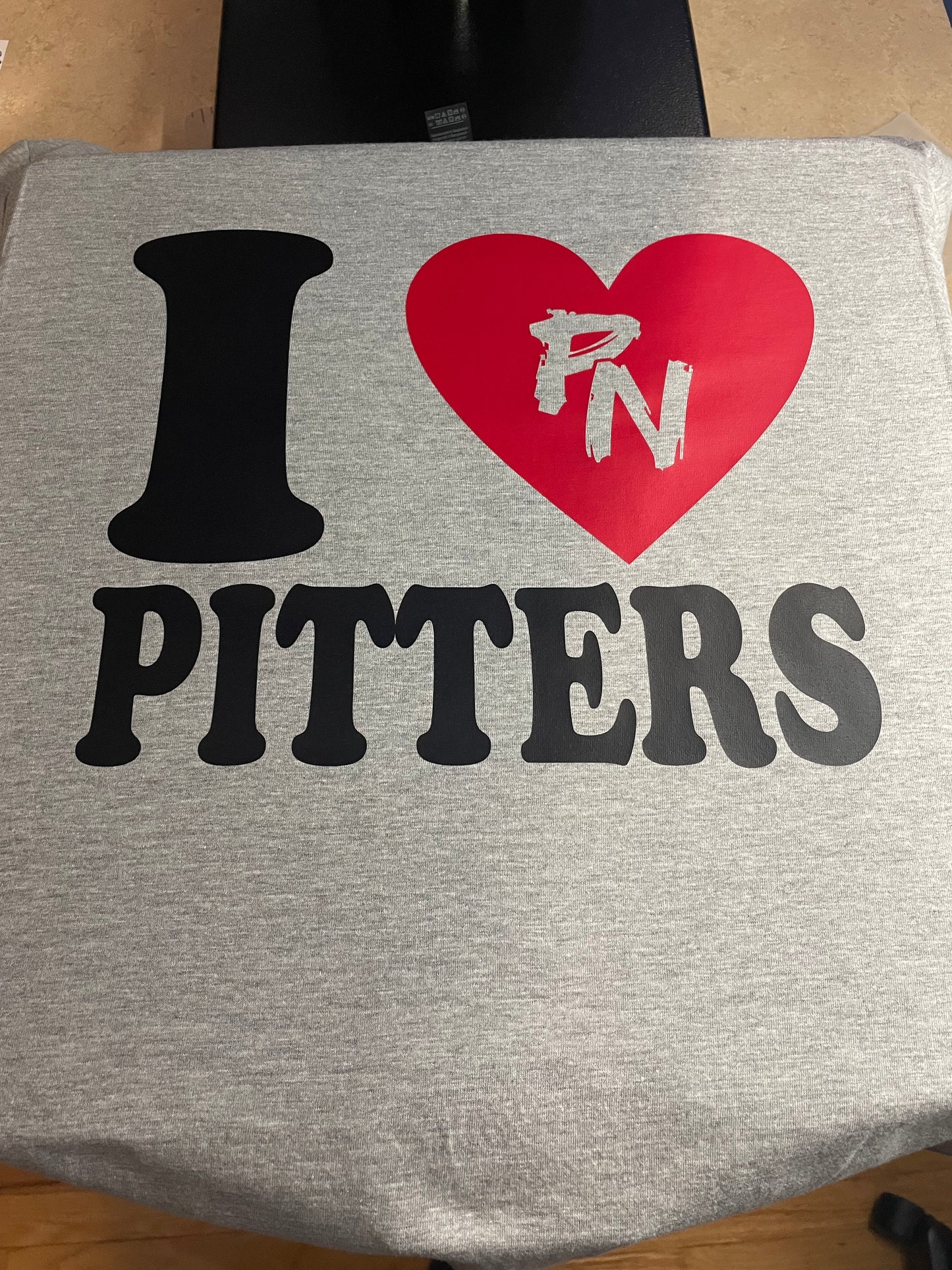 I love Pitters Hoodie Or Tee