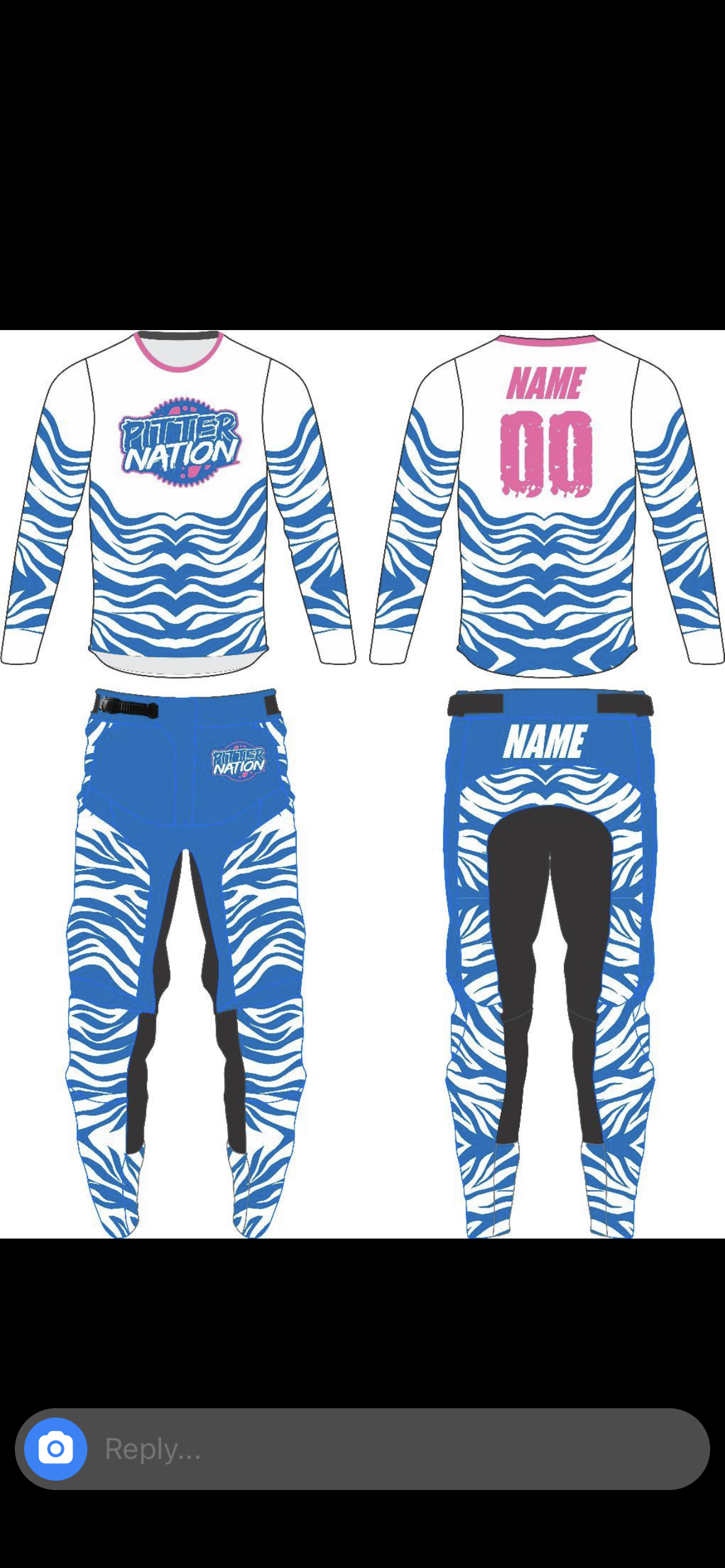 Retro Set of Pitter Nation Custom Jersey