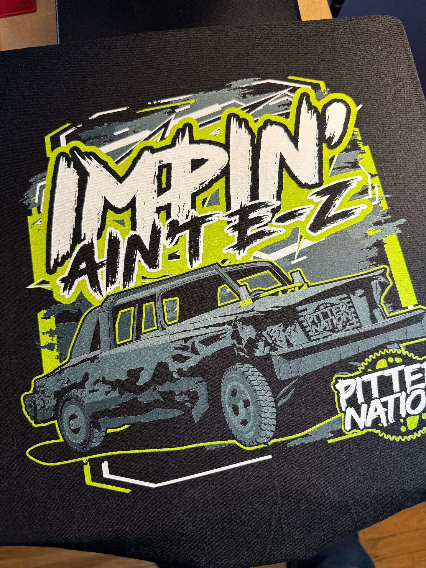 Impin Aint E-Z Hoodie Or Tee