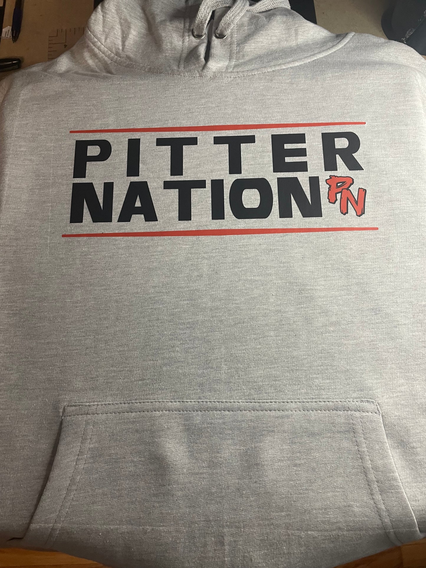 Pitter Nation Tee Hoodie Or Tee
