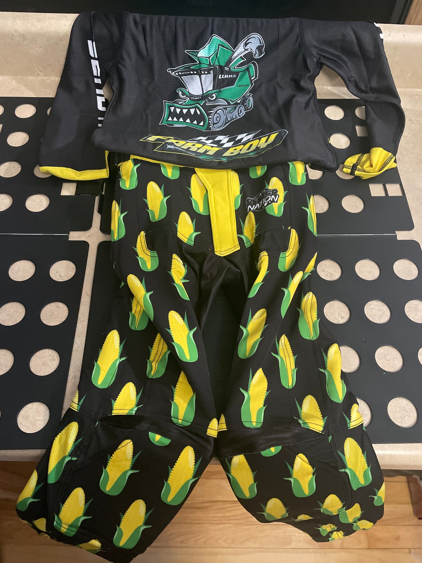 Corn Pitter Nation Custom Jersey's and Pants