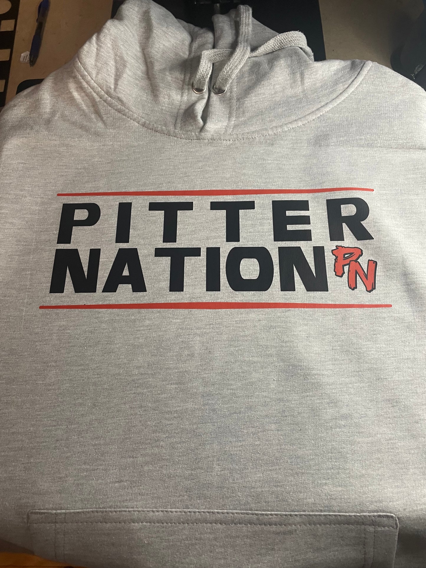 Pitter Nation Tee Hoodie Or Tee