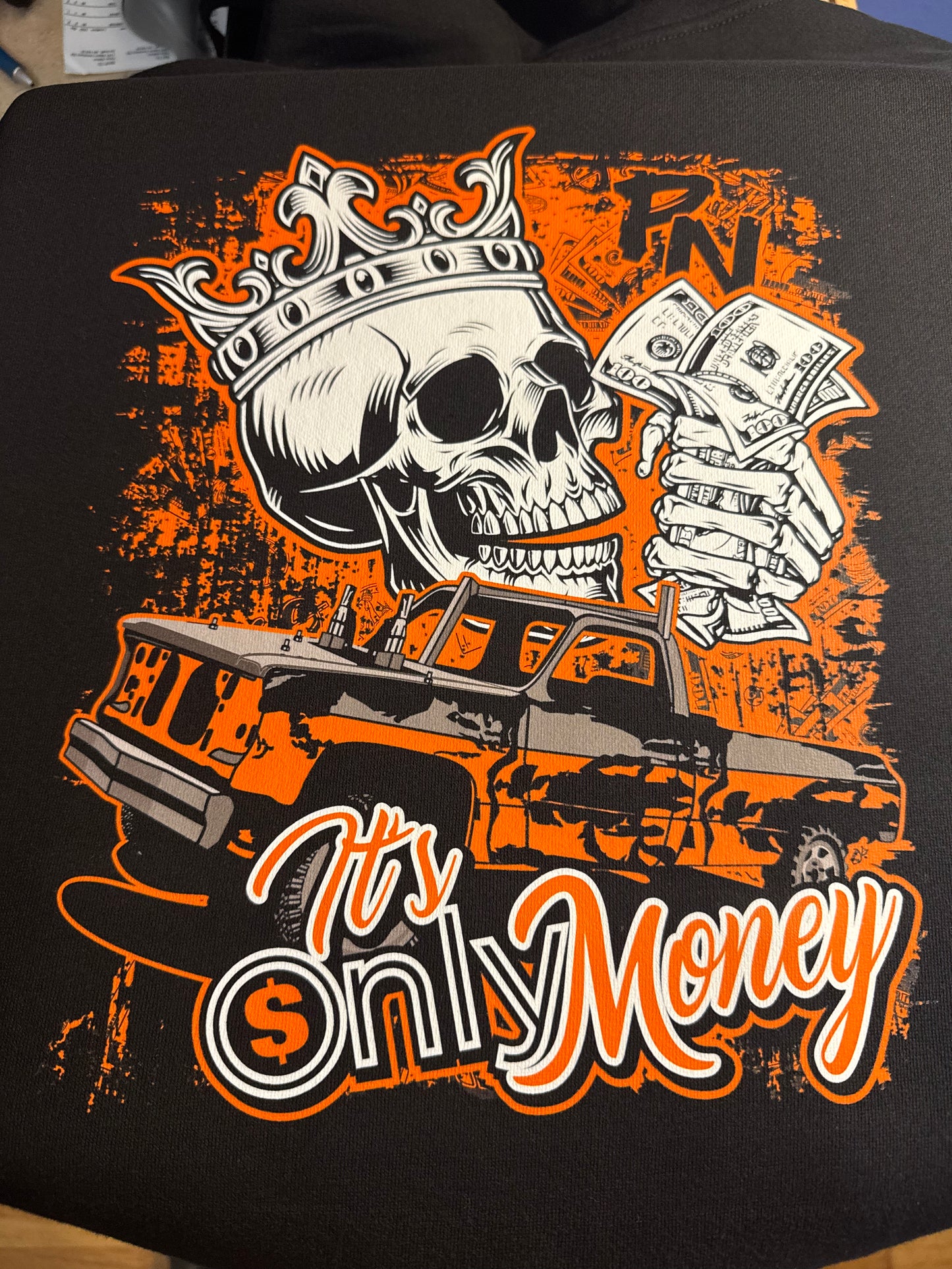Its Only Money Truck Tee or Hoodie
