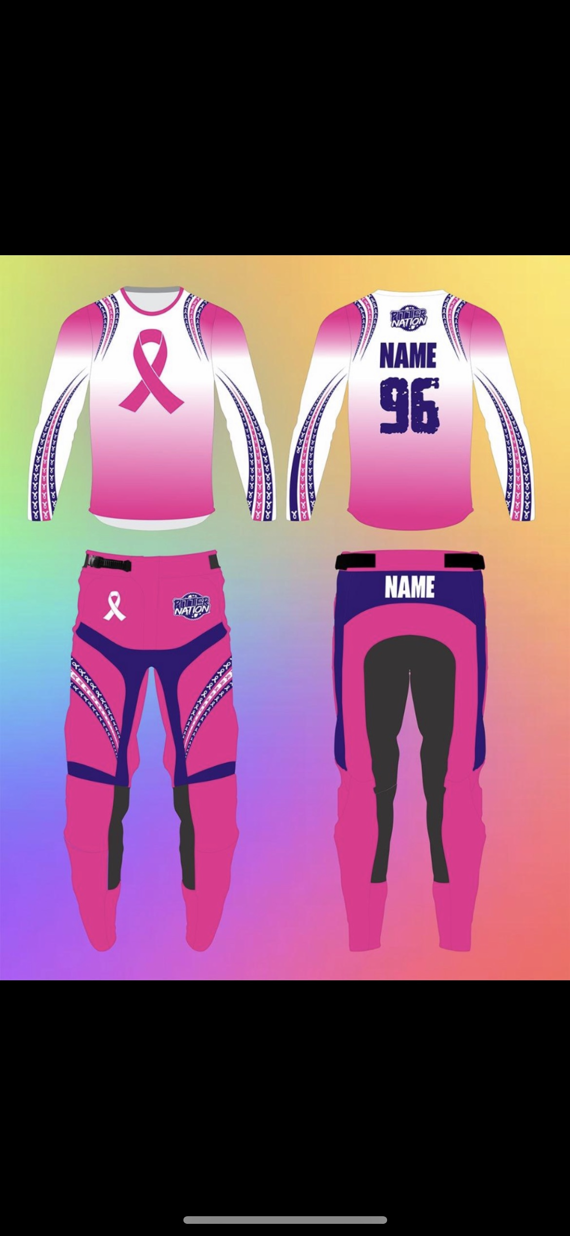 Breast Cancer Awarness Gear Set
