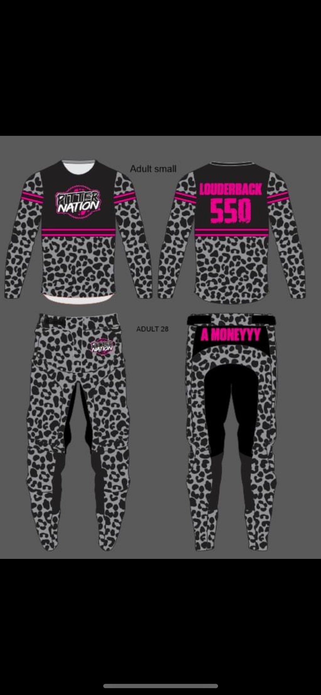 Leopard Print Gear Set