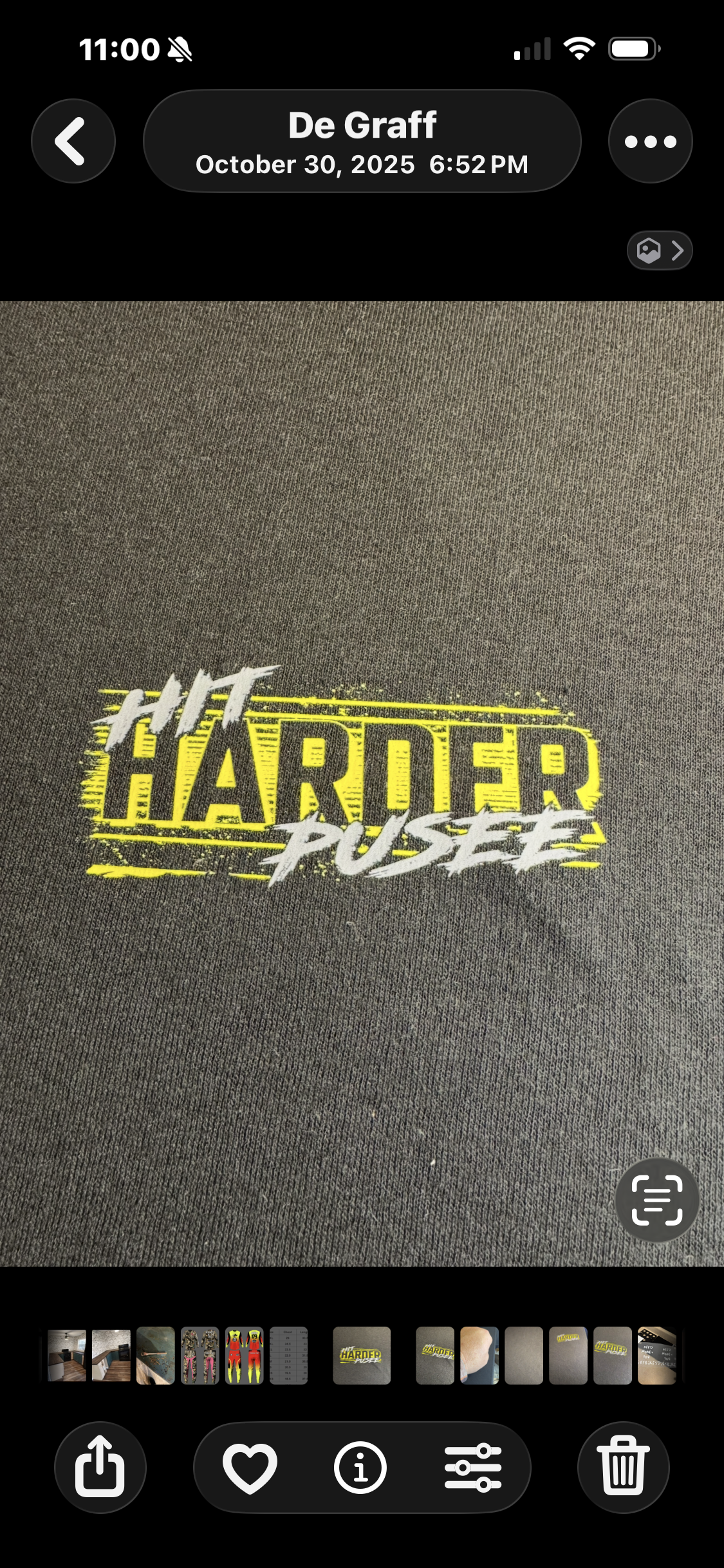 Hit Harder Pussee Hoodie or Tee