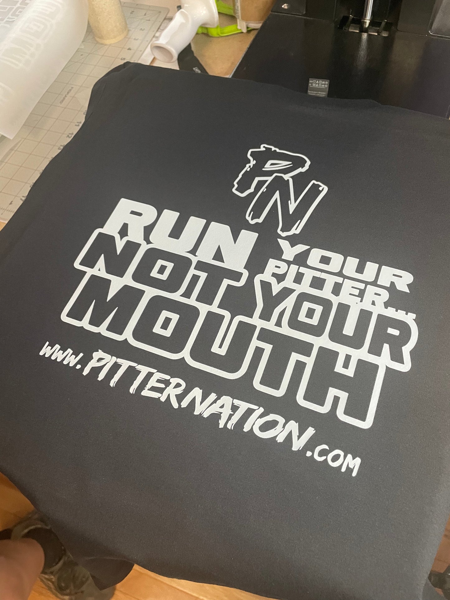 Run Your Pitter Not Your Mouth......