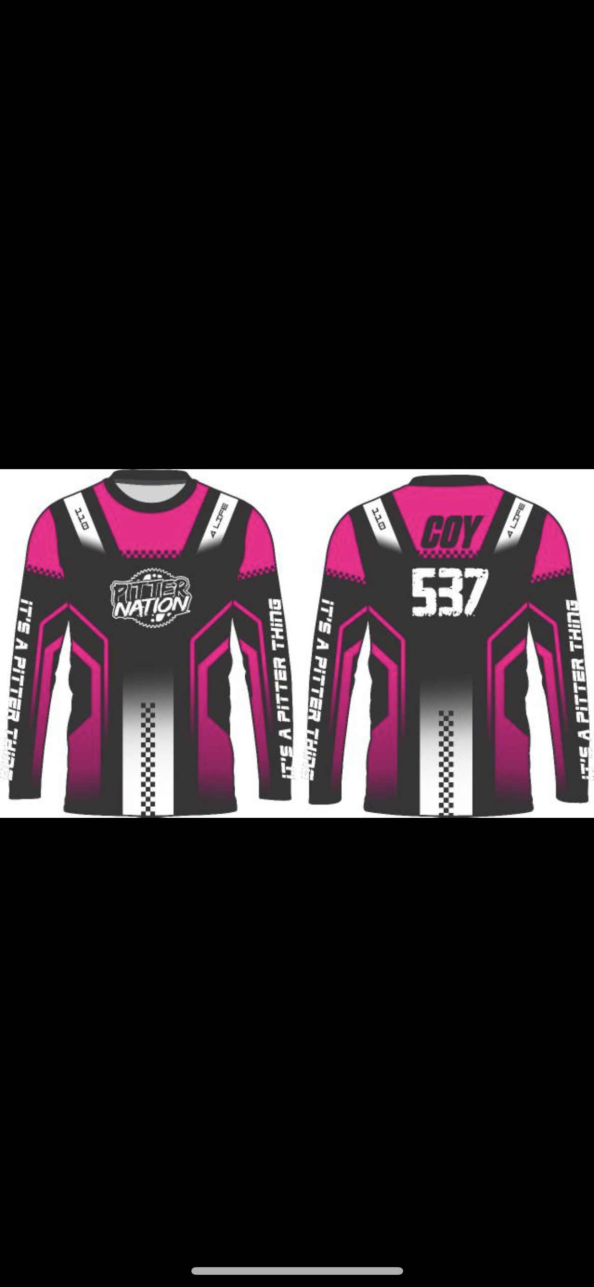 OG Pitter Nation Custom Jersey's and Pants