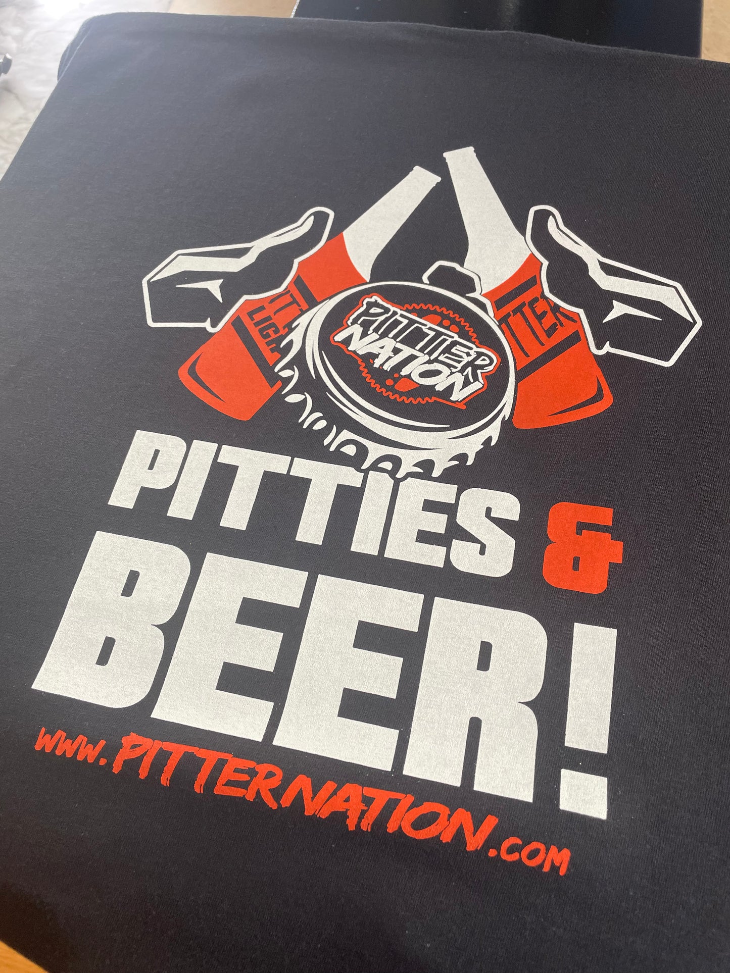 Pitties & Beer Hoodie or Tee