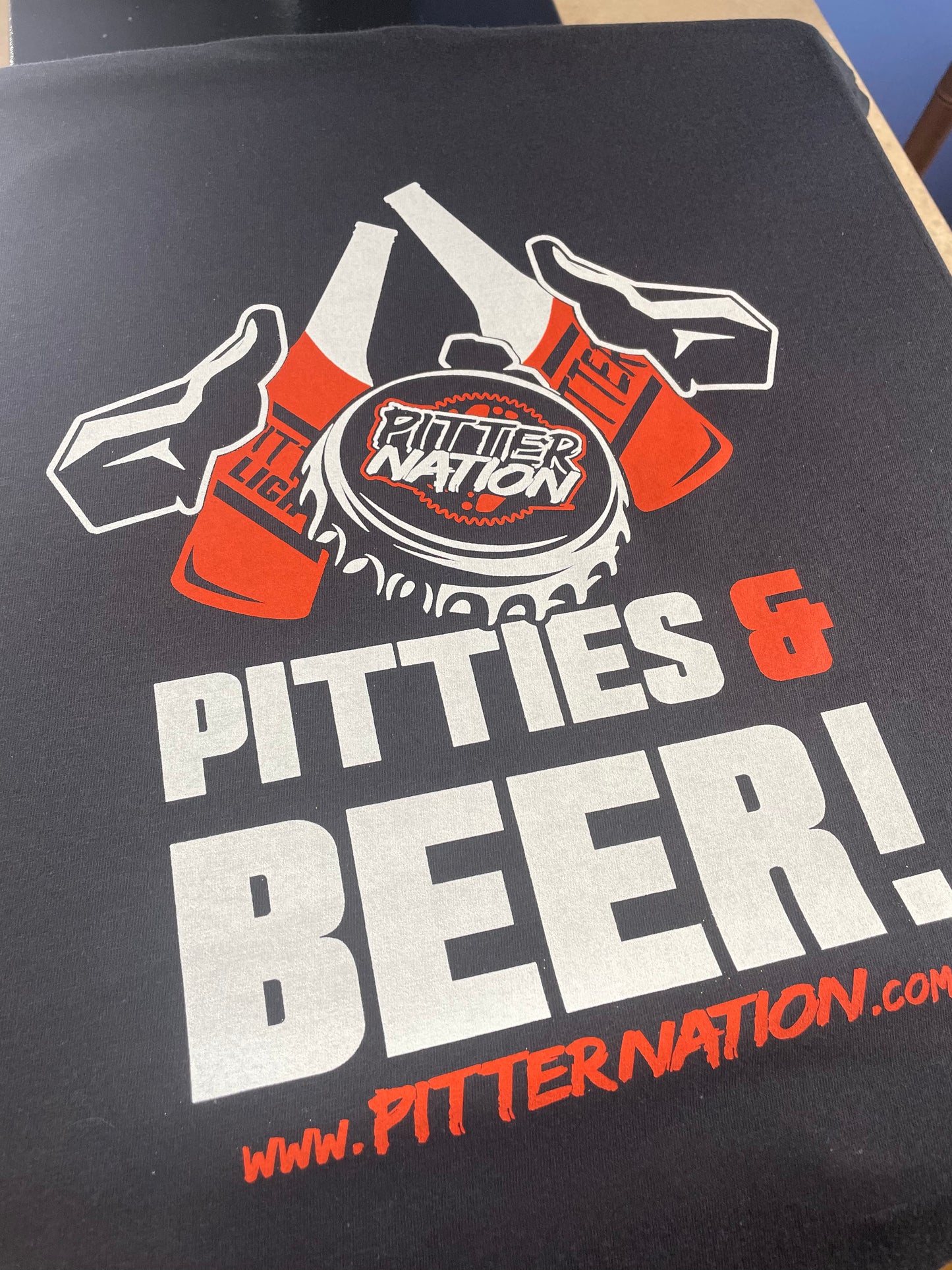Pitties & Beer Hoodie or Tee
