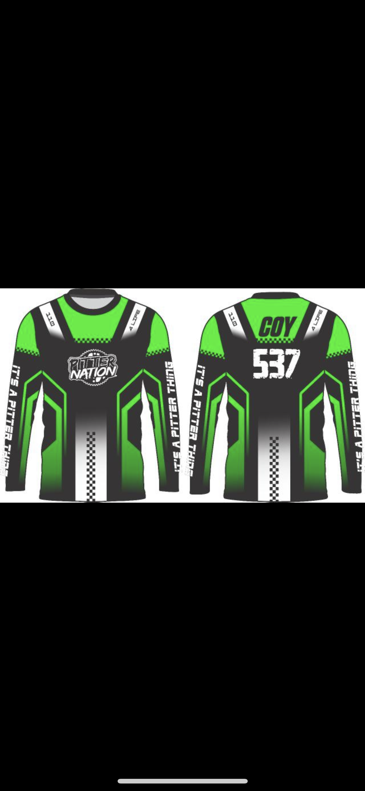 OG Pitter Nation Custom Jersey's and Pants