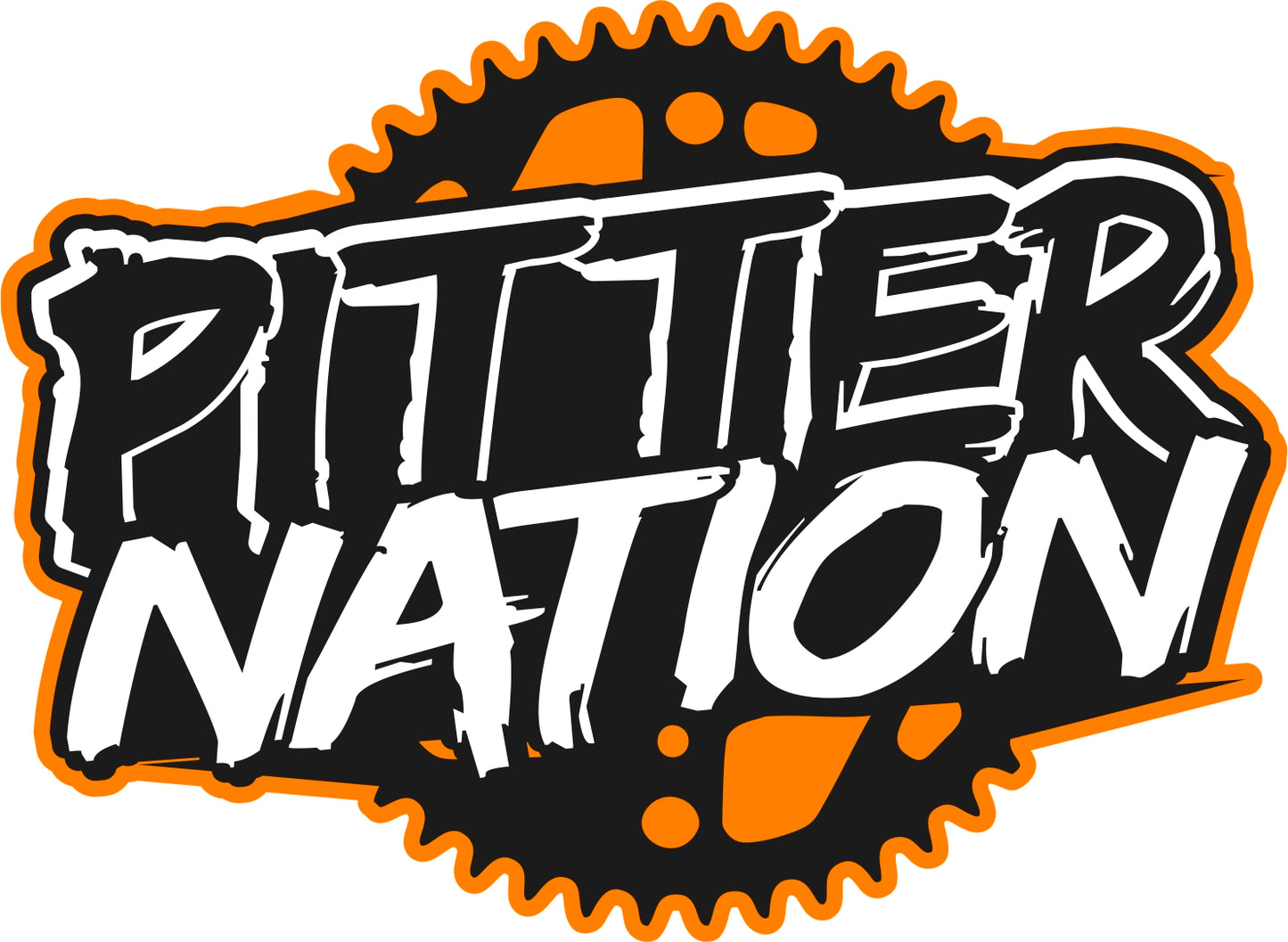 Pitter Nation Logo Tee