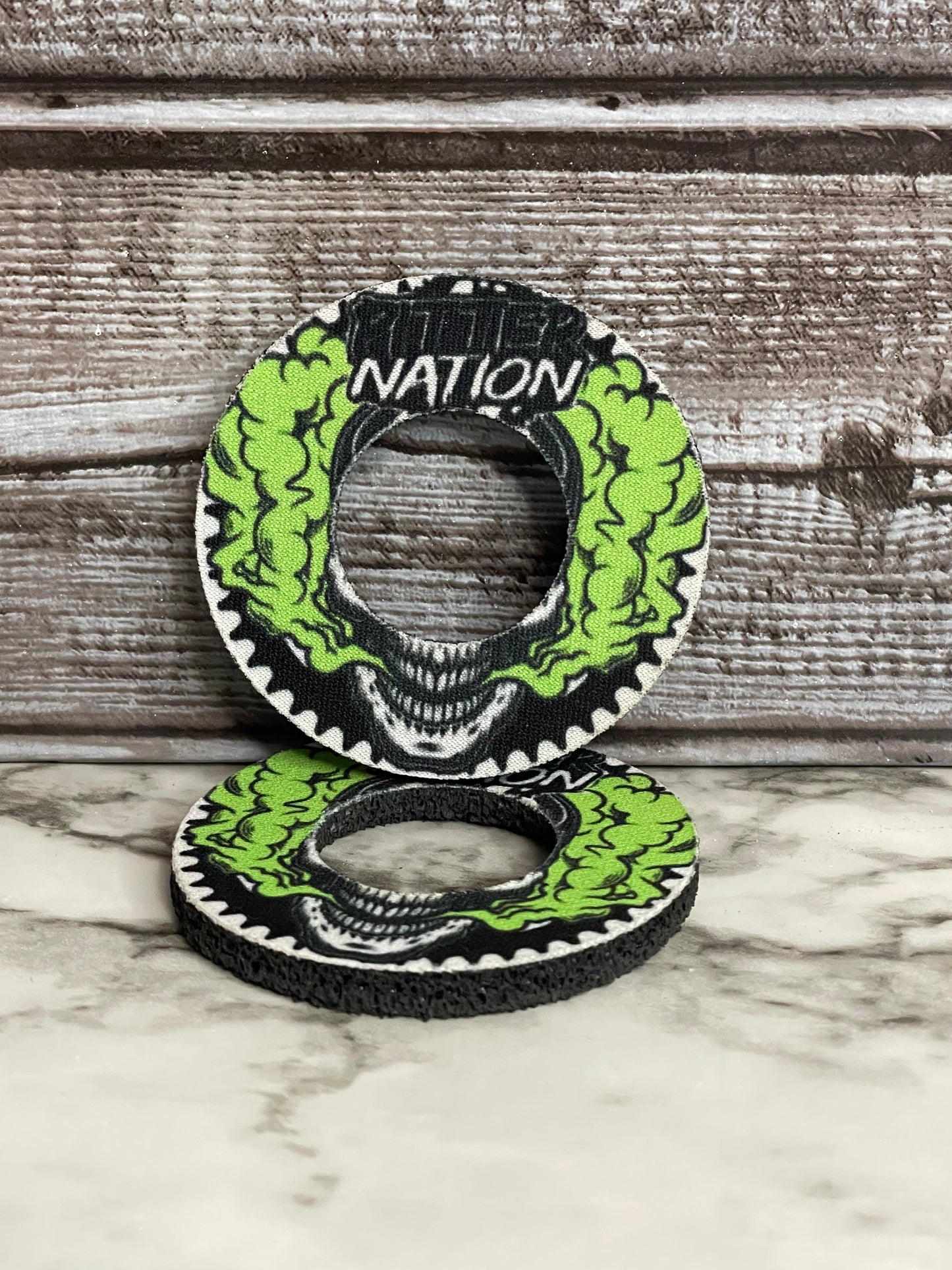 Custom Pitter Nation Grip Donuts