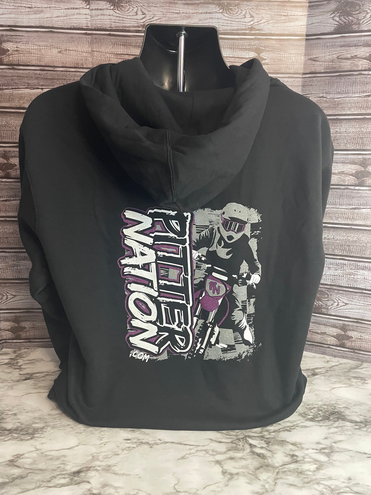 Purple Pitter Nation Hoodie