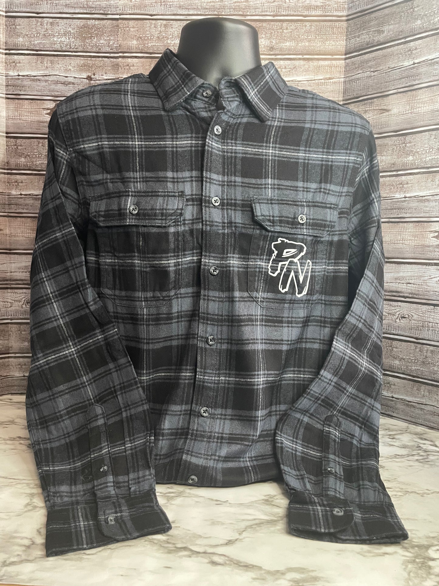 Pitter Nation Logo Flannels