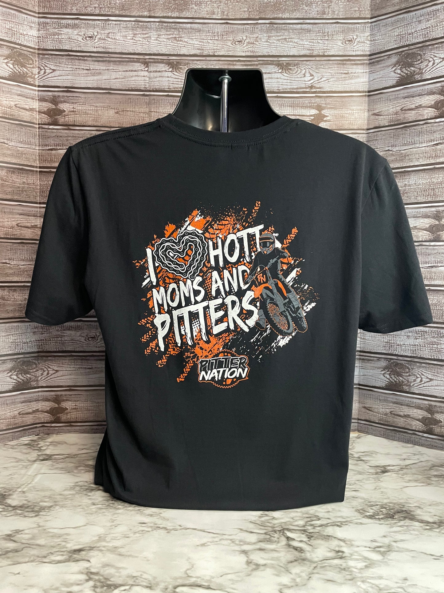 I love Hott Moms & Pitters Tee