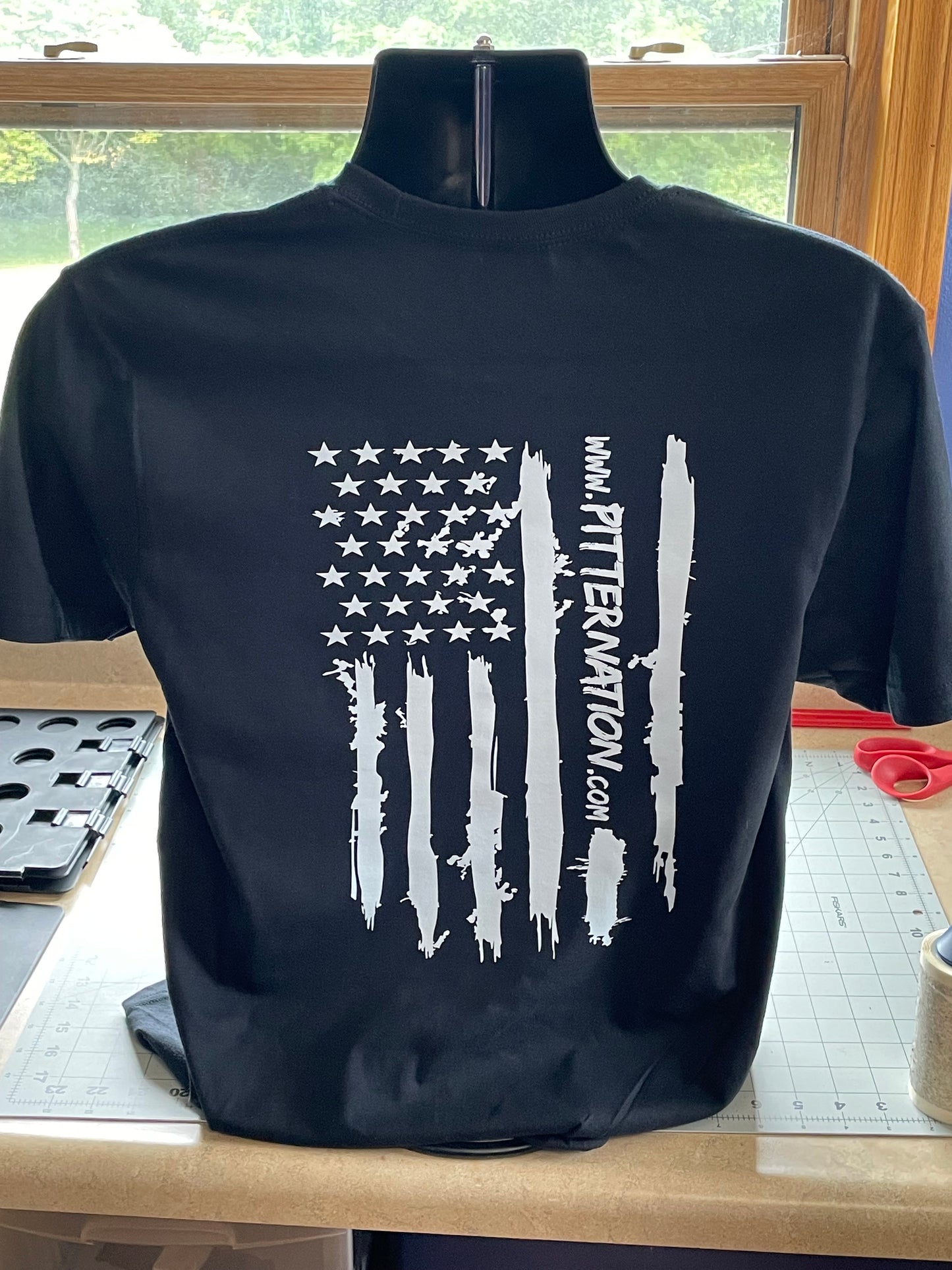 American Flag Tee or Hoodie