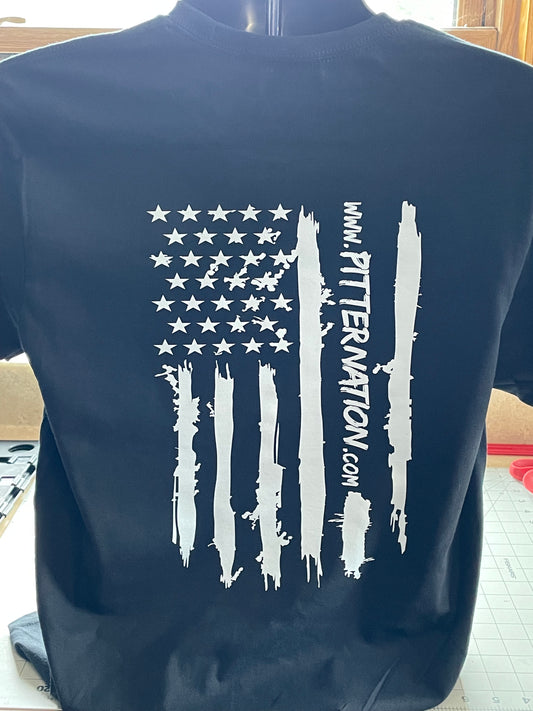 American Flag Tee or Hoodie