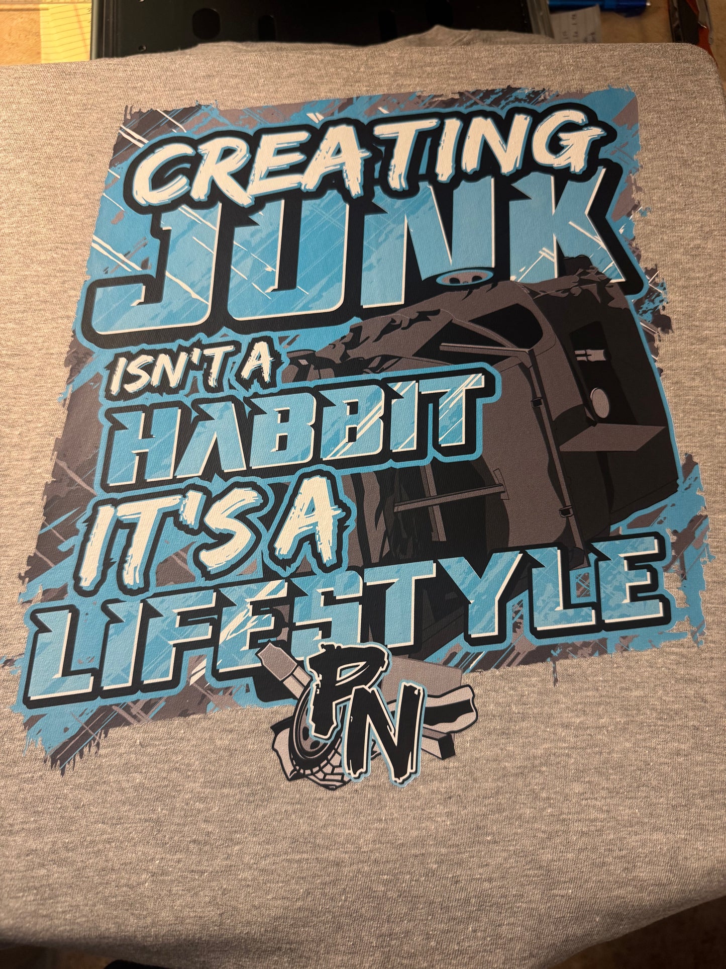Creating Junk Tee or Hoodie