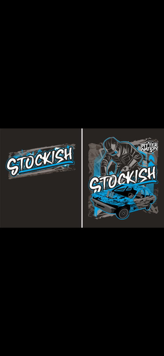 Stock Ish Mini Car Blue Hoodie Or Tee
