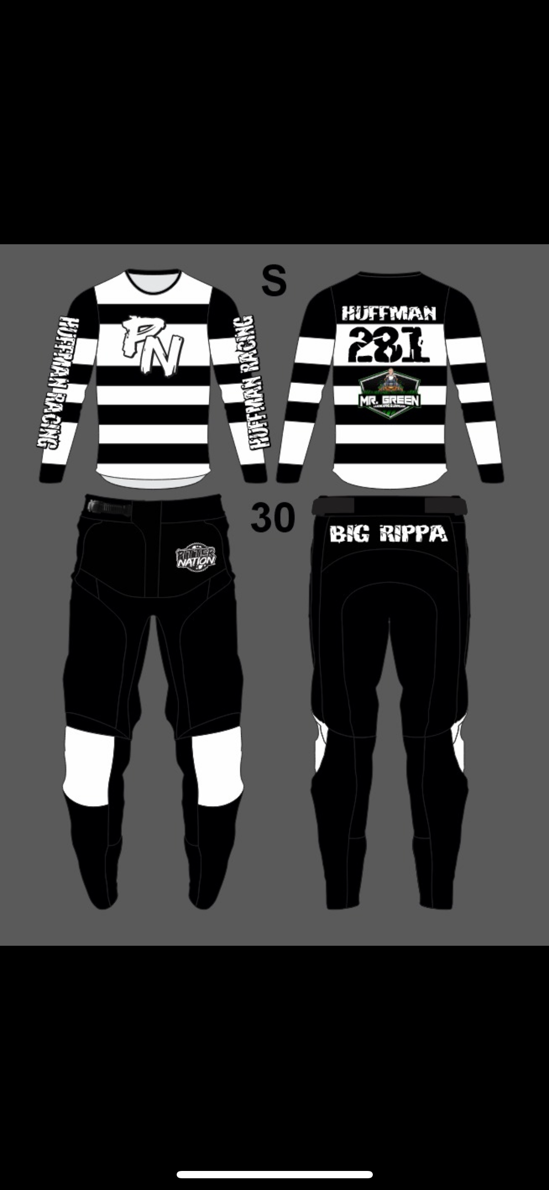 Jail Jumpsuit Set