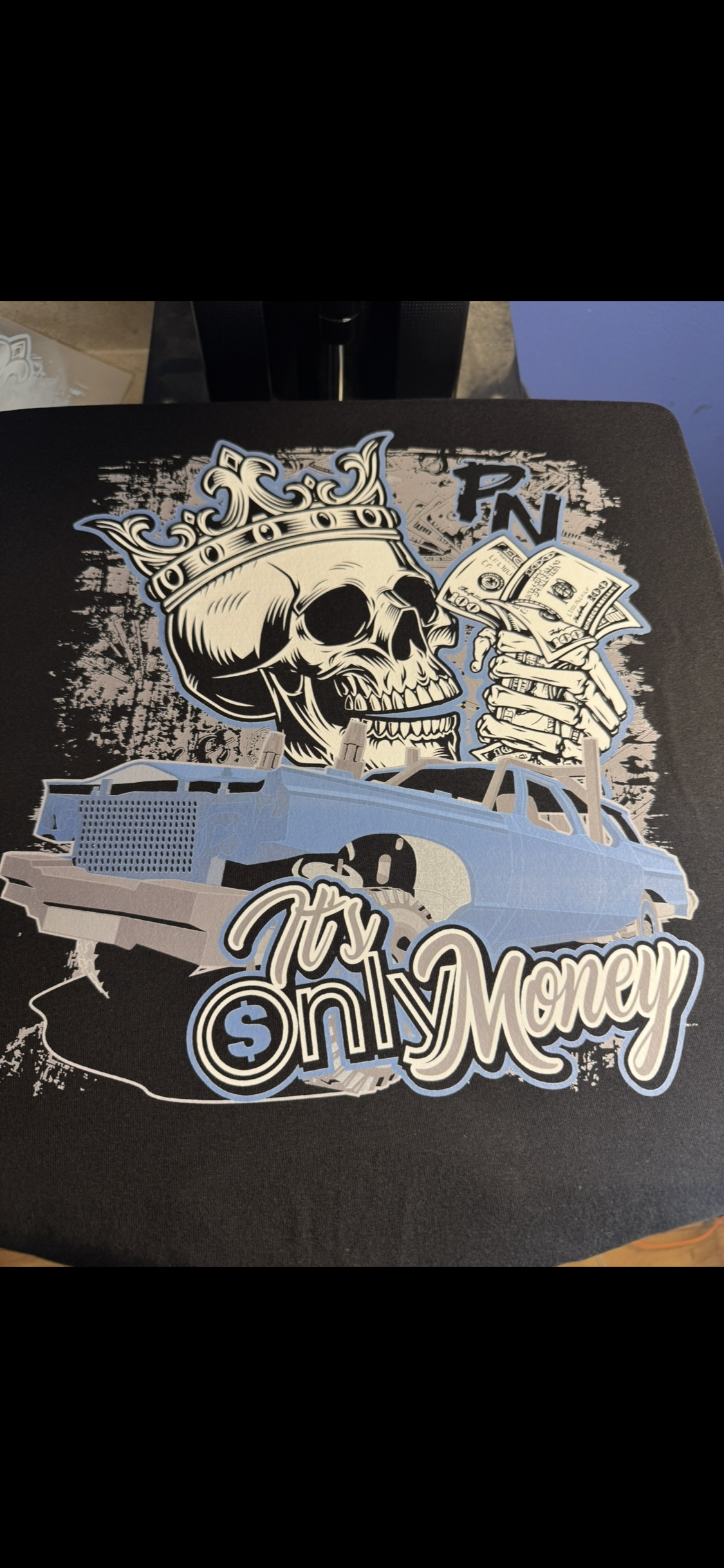 It's Only Money Wagon Tee Or Hoodie