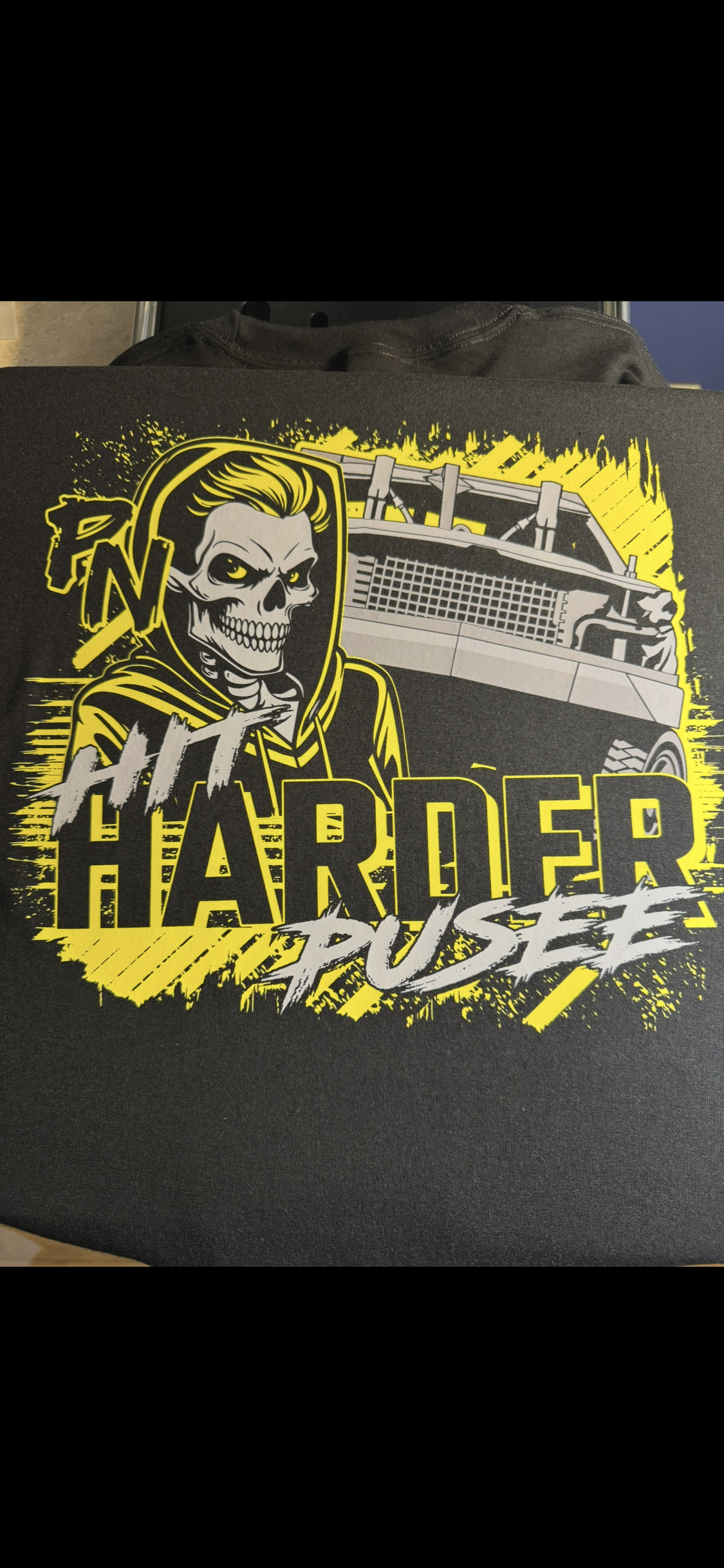 Hit Harder Pussee Hoodie or Tee