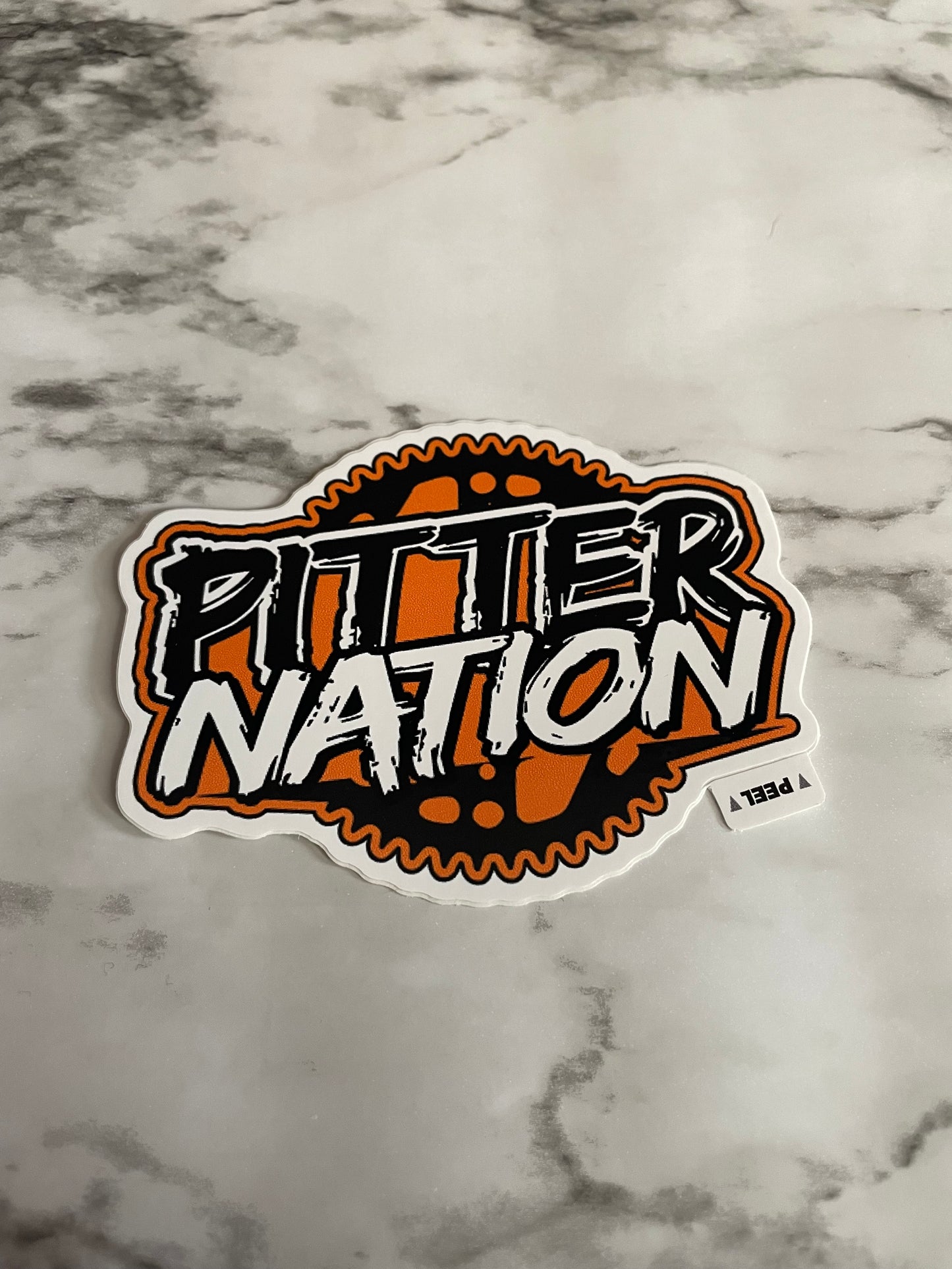 4"x3" Pitter Nation Stickers